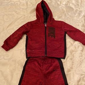 Nike toddler dri fit track suit